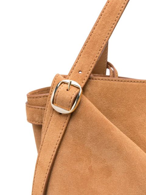 Coperni medium suede shoulder bag - Brown