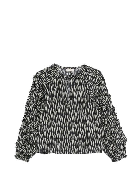 Ulla Johnson Azrou blouse - Black - zdjęcie produktu nr 1