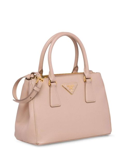 Prada small Galleria leather tote bag - Neutrals