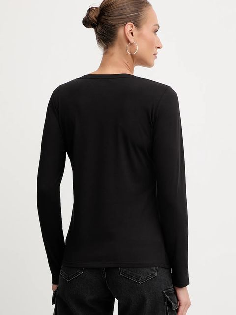 Liu Jo longsleeve kolor czarny TF5169.JS003
