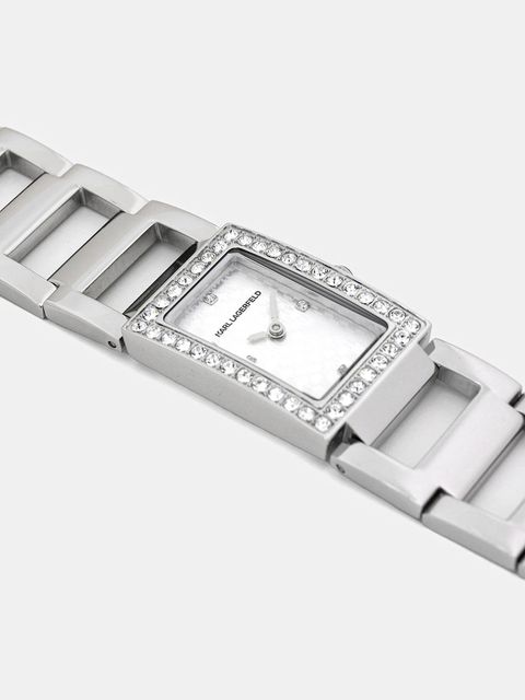Karl Lagerfeld zegarek damski kolor srebrny R0553103504 - zdjęcie produktu nr 2
