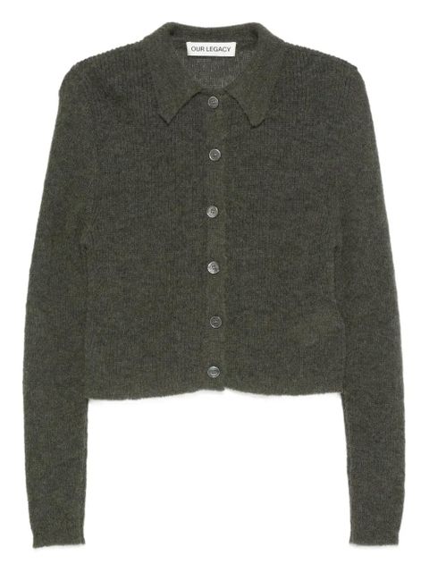 OUR LEGACY Mazzy cardigan - Green - zdjęcie produktu nr 1