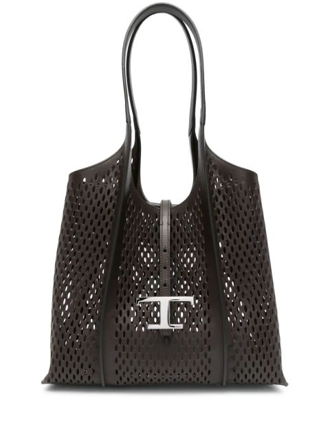 Tod's medium T Timeless tote bag - Brown - zdjęcie produktu nr 1