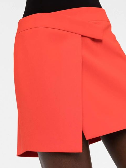 The Attico Cloe asymmetric miniskirt - Red - zdjęcie produktu nr 2