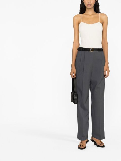 KHAITE The Ziggy knitted top - White - zdjęcie produktu nr 2