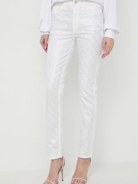 Guess jeansy GIRLY damskie high waist W4RA16 WFXDA - zdjęcie produktu nr 1