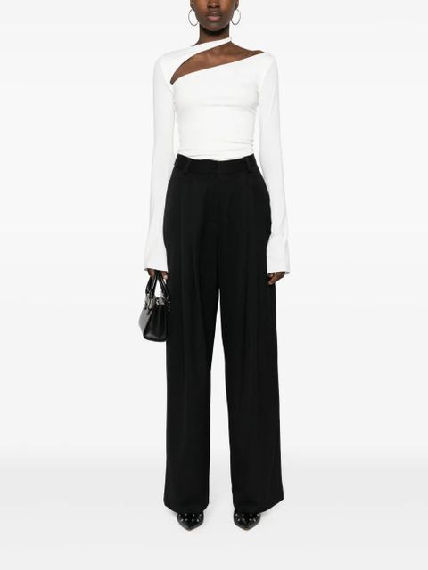 MANURÍ Sandy cut out-detail blouse - White - zdjęcie produktu nr 2