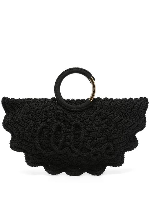 Chloé small Bracelet Paravent tote bag - Black - zdjęcie produktu nr 1