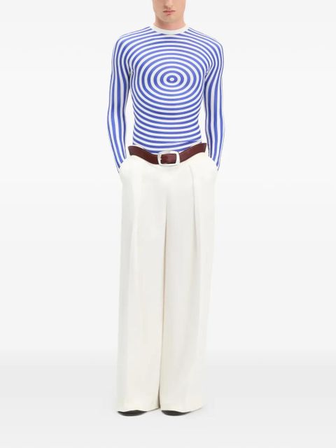 Jean Paul Gaultier The Blue Target crewneck top - zdjęcie produktu nr 2