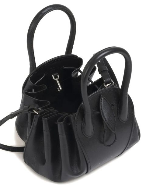 Marni tubular handle tulipea shoulder bag - Black