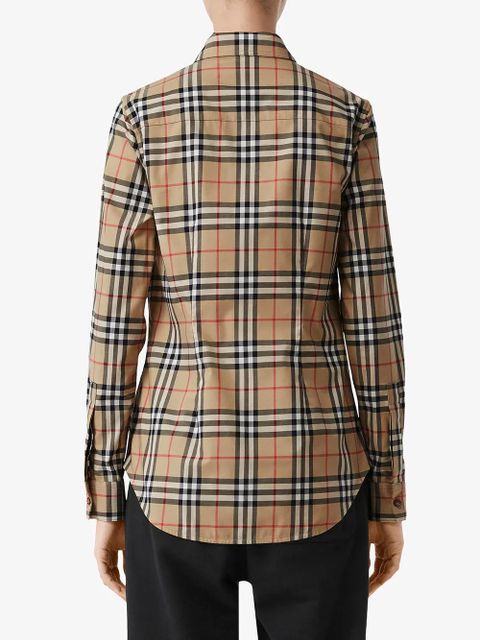 Burberry Vintage Check button-down shirt - Brown