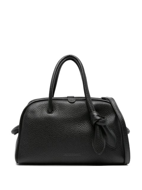 Jacquemus small The Turismo leather tote bag - Black - zdjęcie produktu nr 1