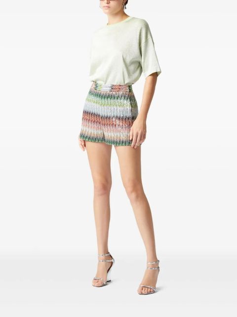 Missoni striped shorts - Green