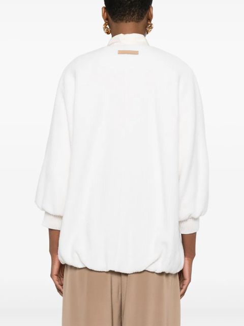 Max Mara fine-knit cardigan - White