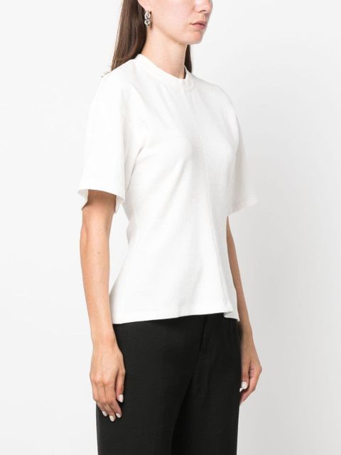 Proenza Schouler cotton waisted T-shirt - White