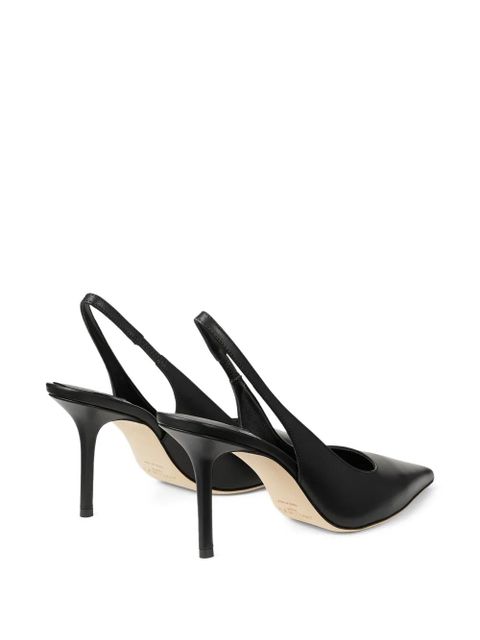 Jimmy Choo Love pointed slingback court pumps - Black