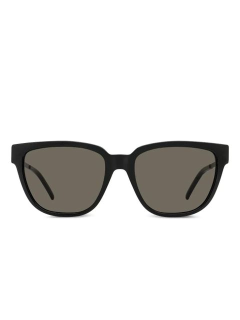 Saint Laurent Eyewear monogram cat-eye sunglasses - Black - zdjęcie produktu nr 1