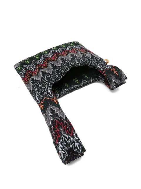 Missoni Raschel Pinetto lurex tote bag - Black