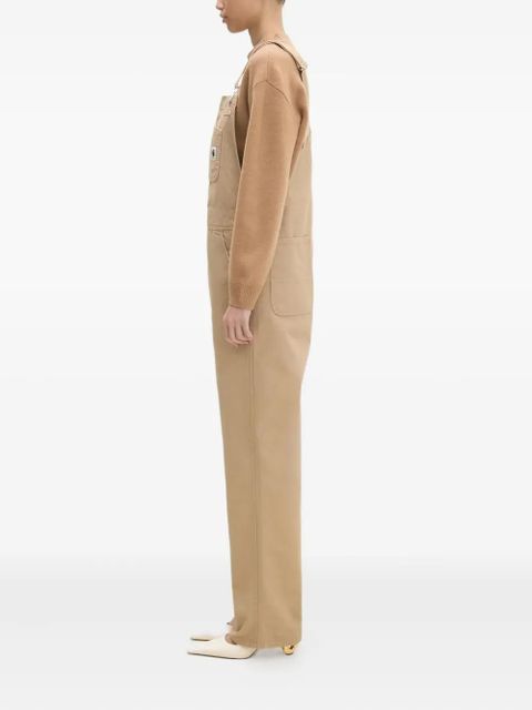 Carhartt WIP W' Bib organic-cotton overalls - Brown