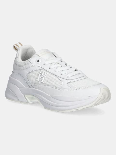 Tommy Hilfiger sneakersy TH CHUNKY RUNNER damskie kolor biały FW0FW08474 - zdjęcie produktu nr 1