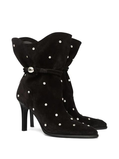 ISABEL MARANT 90mm Lolya boots - Black - zdjęcie produktu nr 2