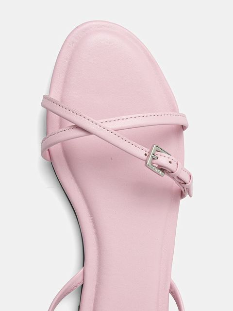 HUGO sandały skórzane Tayna