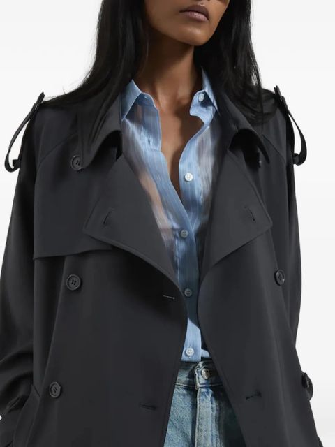 The Frankie Shop Veyron trench coat - Grey
