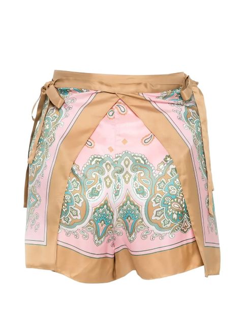 PINKO paisley tie-fastening shorts - zdjęcie produktu nr 1
