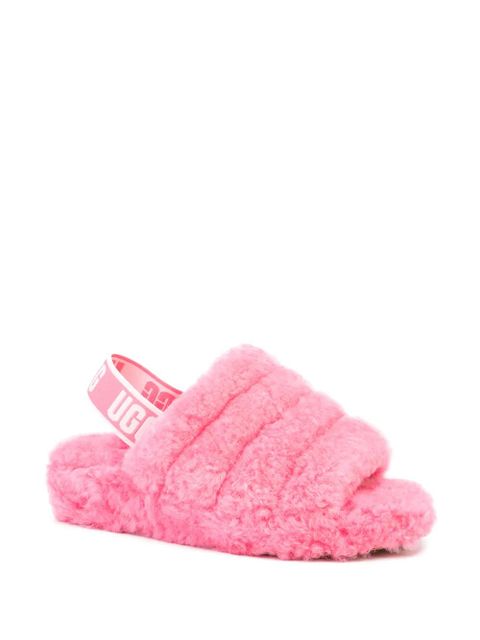 UGG Fluff Yeah slingback sandals - Pink