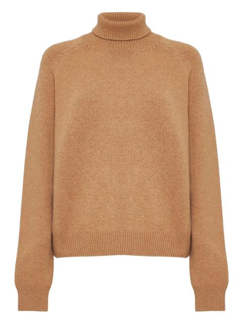 FENDI turtleneck long-sleeve sweater - Neutrals - zdjęcie produktu nr 1