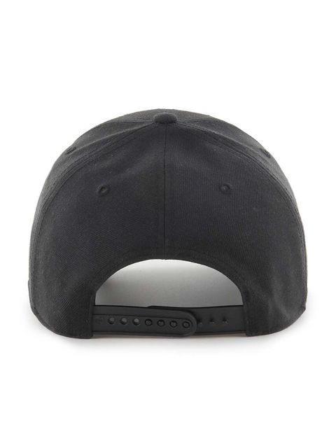 47 brand czapka z daszkiem z domieszką wełny MLB New York Yankees kolor czarny z aplikacją B-MVPSP17WBP-BKAM