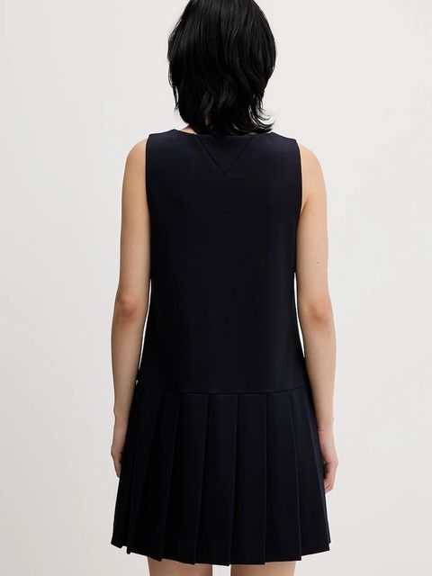 Tommy Jeans sukienka kolor granatowy mini rozkloszowana DW0DW22496 - zdjęcie produktu nr 2