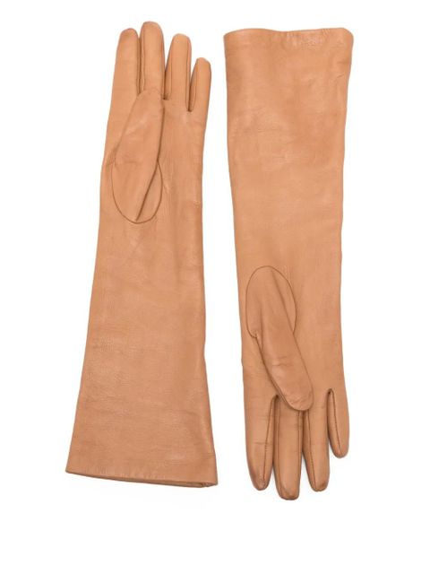 Max Mara lambskin gloves - Brown - zdjęcie produktu nr 2