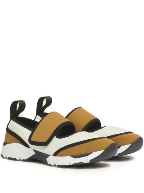 Marni touch-strap sneakers - White