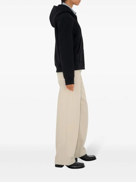 Burberry Thistle logo hoodie - Black