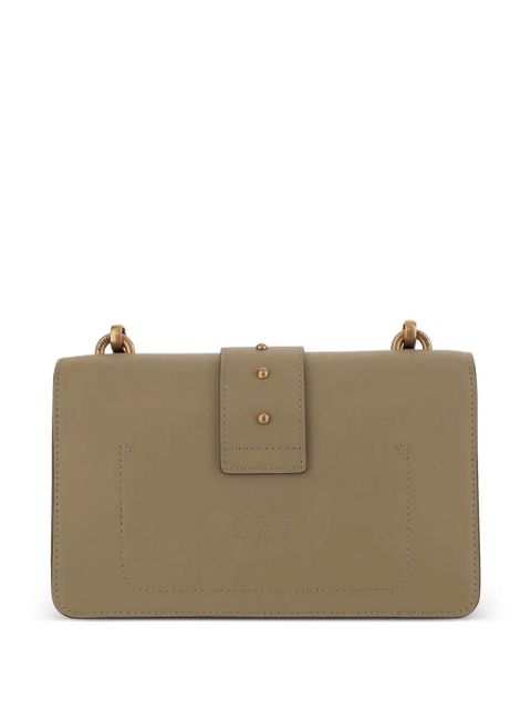 PINKO mini Love One leather shoulder bag - Green - zdjęcie produktu nr 2