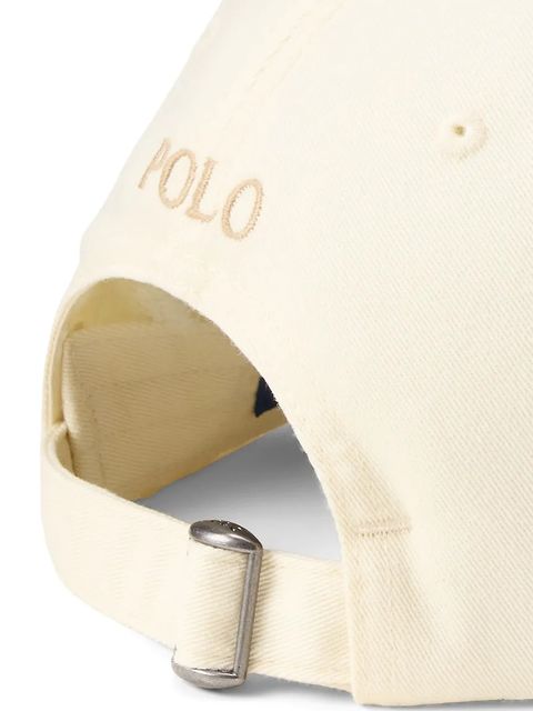 Polo Ralph Lauren czapka z daszkiem bawełniana kolor beżowy gładka 710667709 - zdjęcie produktu nr 2