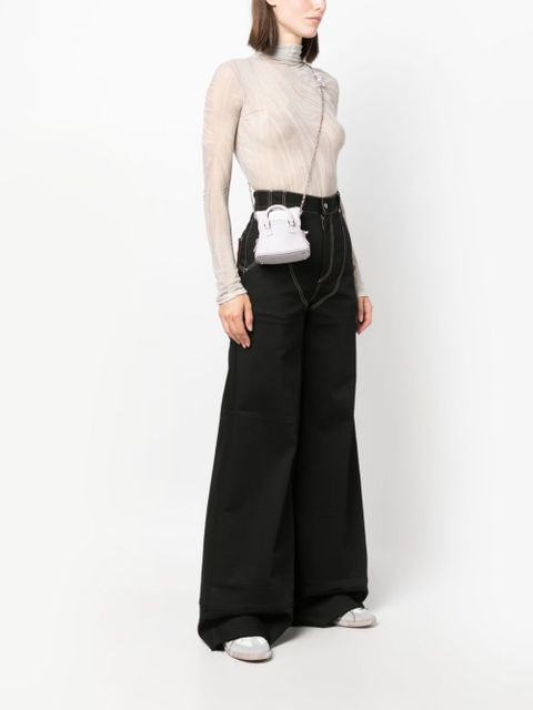 Maison Margiela 5AC Classique Baby cross body bag - Purple - zdjęcie produktu nr 2