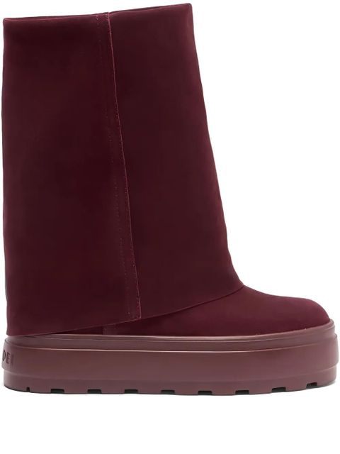 Casadei Double Face suede boots - Red - zdjęcie produktu nr 1