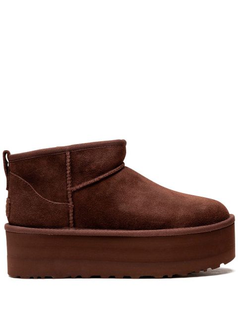 UGG Classic Ultra Mini Platform "Burnt Cedar" boots - Brown - zdjęcie produktu nr 1