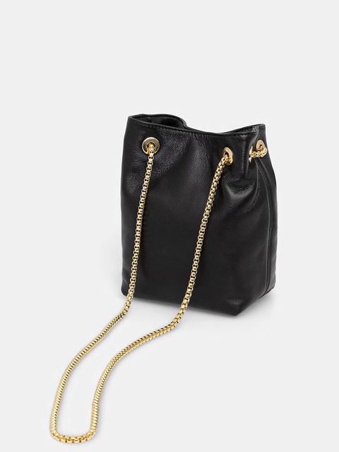 Trussardi torebka skórzana - zdjęcie produktu nr 2