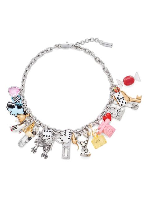 Marc Jacobs Sticker Charm Statement necklace - Silver - zdjęcie produktu nr 1