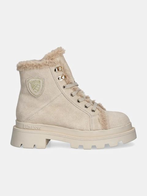 Blauer botki zamszowe KIMMEL - zdjęcie produktu nr 1