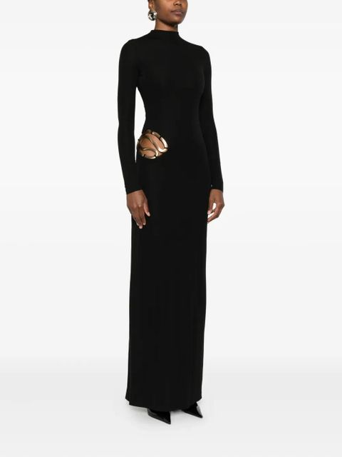 Cult Gaia Jacenta appliqué dress - Black