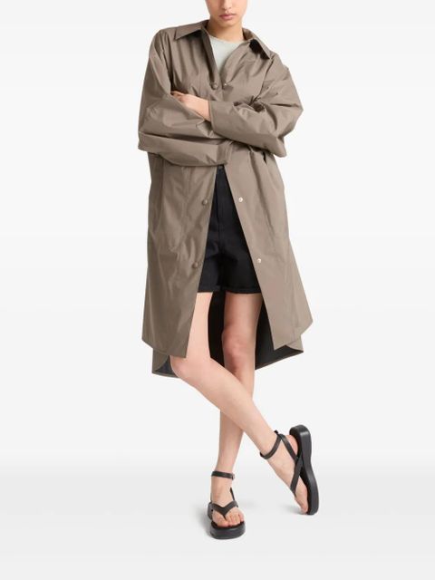 Yves Salomon hooded cape - Brown - zdjęcie produktu nr 2