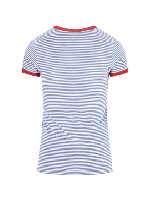 Prada striped logo top - Blue - zdjęcie produktu nr 2