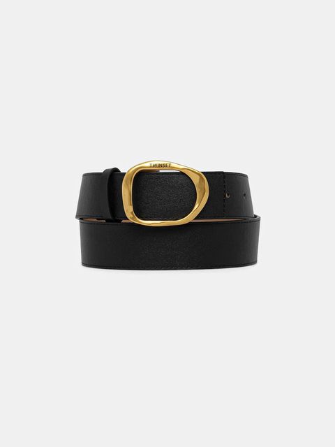 Twinset pasek damski kolor czarny 252TO525A - zdjęcie produktu nr 1