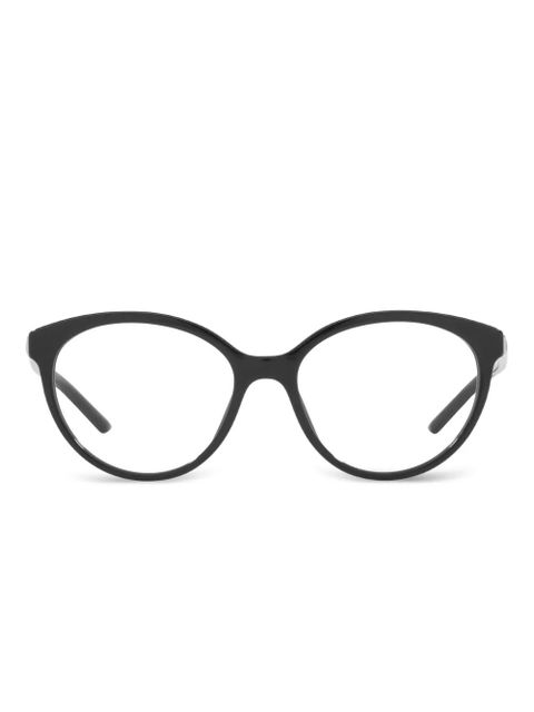 Prada Eyewear oval-frame glasses - Black - zdjęcie produktu nr 1