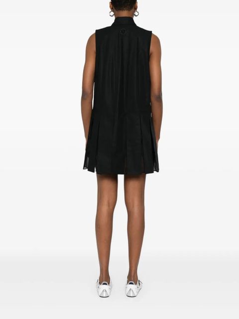 Moncler cotton mini dress - Black