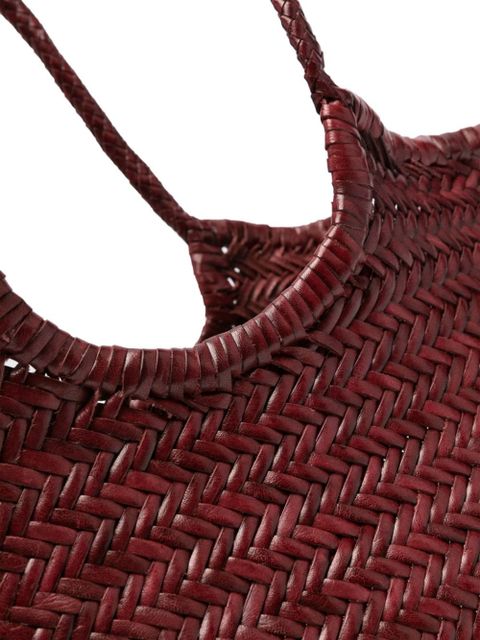 DRAGON DIFFUSION large Nantucket leather tote bag - Red